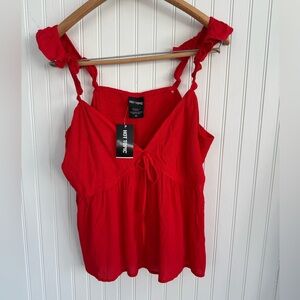 Hot Topic Women's Red Tank Top